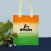 Tote Bag Womens Tote Bag IndiaPositive Challenge Tote ( Tricolor variant )(#1086) - Getkraft.com
