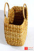 Natural Straw Kauna Hand (U) Bag(#1109)-thumb-2