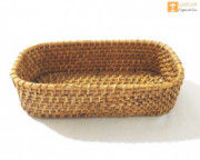 Cane Rattan Small Basket(#1117) - Getkraft.com