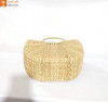 Natural Straw Kauna (U) Hand Bag(#1128)-thumb-1