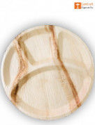 Disposable Areca Leaf Round Plate(#1129) - Getkraft.com