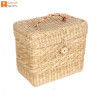 Natural Straw Jewellery Box(#1145) - Getkraft.com