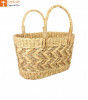 Natural Straw Kauna Grass Tote Bag(#1147) - Getkraft.com