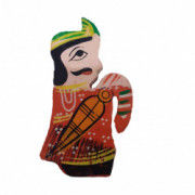 Weavers Direct Traditional Indian Handicraft Wooden Toys for Kids and Great for Christmas TreeHouse DecorationCan be Used in Garments Accessories with Elegant Puppets Design (Pack of 2)(#1172) - Getkraft.com