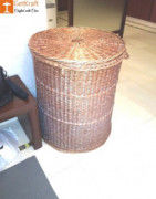 Wicker Willow Laundry Basket(#1174) - Getkraft.com