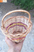Wicker Willow Basket (with) Handle(#1179) - Getkraft.com