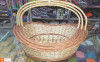 Wicker Willow Gift Basket (with) Handle Set Of 3(#1184) - Getkraft.com