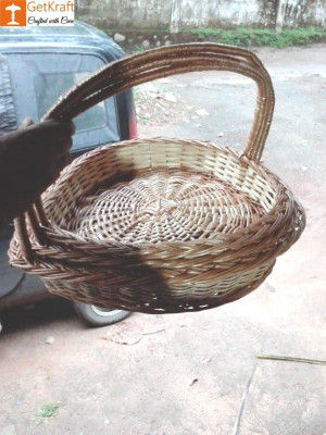 Wicker Willow Gift Basket (with) Handle Set Of 3(#1189)-gallery-0