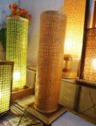 Gorgeous Bamboo Net Lamp Stand(#119) - Getkraft.com