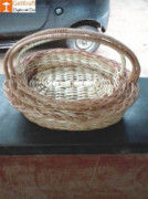 Wicker Willow Gift Basket (with) Handle Set Of 3(#1190) - Getkraft.com