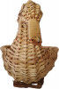 Wicker Willow Paradise Duck Basket(#1197)-thumb-2