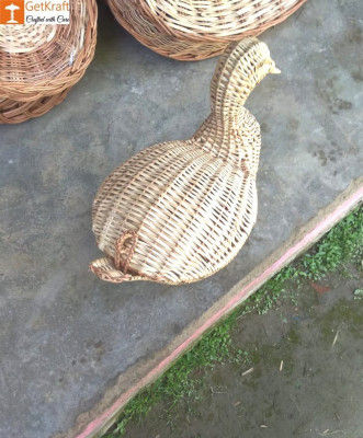 Wicker Willow Paradise Duck Basket(#1198)-gallery-0