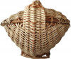 Wicker Willow Paradise Duck Basket(#1198)-thumb-1