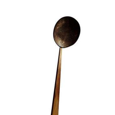 Coconut Shell Masala Spoon(#1246)-gallery-0