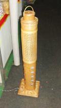 Corner Stand Bamboo Net Lamp(#126)-thumb-2