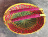 Bamboo Flower Basket With Handle(#1261) - Getkraft.com