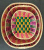 Color Bamboo Oval Tray(#1271) - Getkraft.com