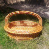 Wicker Oval basket Set of three(#1324)-thumb-0