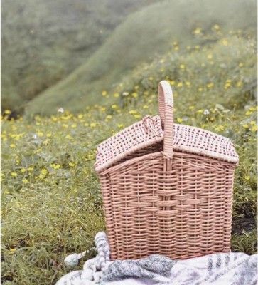 Wicker Willow Picnic basket (#1326),picnic basket,wicker basket,s