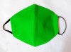 Cotton Handmade Reusable Mask Green (Pack of 5)(#1359)-thumb-0