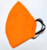 Cotton Handmade Reusable Mask Orange (Pack of 5)(#1360) - Getkraft.com