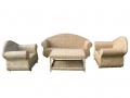 3-Seater Cane Sofa Set with Table(#141)-thumb-0