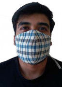 Double Layered VV Handloom Designer Masks by Khamir p1(#1412) - Getkraft.com