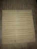 Handwoven Plain Natural Bamboo Floor Mat(#1417)-thumb-1
