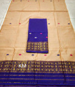 Assamese Staple Cotton Mekhela Chador P48(#1479) - Getkraft.com