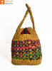 Natural Straw Handbag BG008(#148)-thumb-3