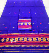 Assamese Staple Cotton Mekhela Chador P49(#1480) - Getkraft.com