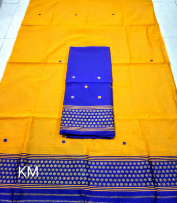 Assamese Staple Cotton Mekhela Chador P52(#1482)-gallery-0