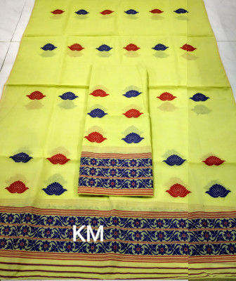 Assamese AC Cotton Mekhela Chador P62(#1491)-gallery-0