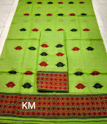 Assamese AC Cotton Mekhela Chador P64(#1493) - Getkraft.com