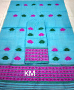 Assamese AC Cotton Mekhela Chador P67(#1496) - Getkraft.com