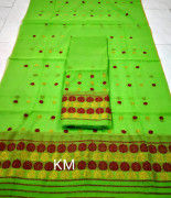 Assamese AC Cotton Mekhela Chador P72(#1500) - Getkraft.com