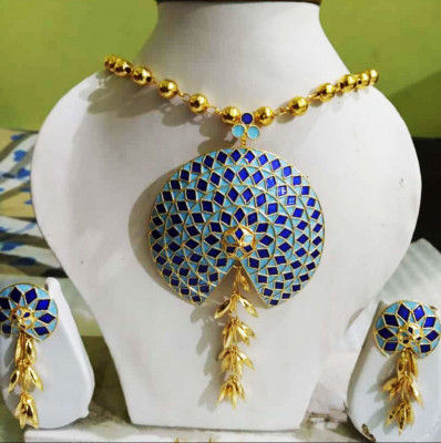 Beautiful Designer Nila Japi Jewellery Set for Women(#1546)-gallery-0