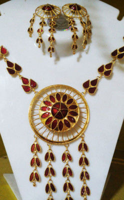 Designer Japi Jewellery Set for Women(#1559)-gallery-0