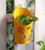 Beautiful Design Embossed Hanging Metal Planter(#1652)-thumb-2