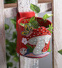 Decorated Hanging Planters(#1658)-thumb-0