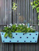 Polka Dot Rectangular Railing Planter(#1674)-thumb-1