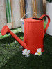 Flower Embossed Metal Watering Can - Gardening Tool(#1684) - Getkraft.com