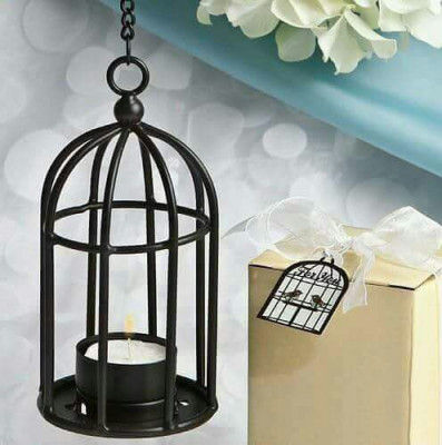 Metal Bird Cage Tealight Candle Holder(#1687)-gallery-0