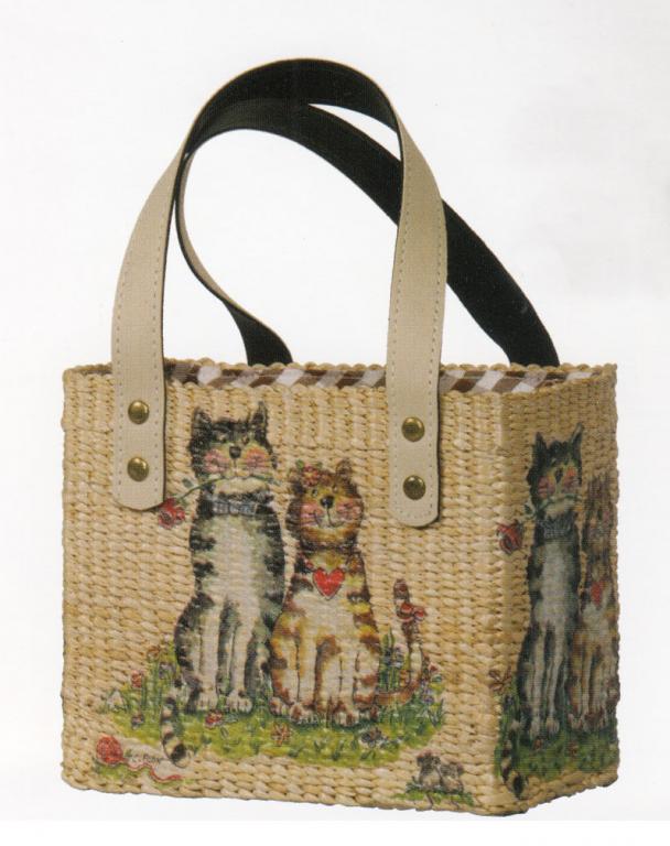 Water hyacinth woven bag, children's bag, name bag - Shop nornor Handbags &  Totes - Pinkoi