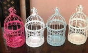 Multi coloured Decorative Bird cage Candle Holder Centerpieces(#1696) - Getkraft.com