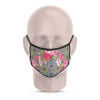 3 Layer Printed Protective Face Mask - Pack of 3 (Pink-Sea Green-Yellow Pink)(#1707)-thumb-2