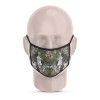 3 Layer Printed Protective Face Mask - Pack of 3 (Horese Cart-Sea Green-Grey Brown)(#1712)-thumb-2