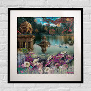 Beautiful Rajasthani Framed Art Print(#1715) - Getkraft.com