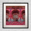 Pink Royal Door Design Framed Art Print(#1719)-thumb-0