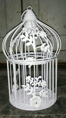 Creative Floral Vine Dome shaped Bird cage(#1731)-gallery-0